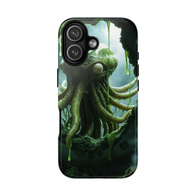 Phone Case with Cthulhu Monster Design, Tough Cases, Horror Art Phone Cover, Lovecraft Gift, Dark Fantasy, Unique Accessory