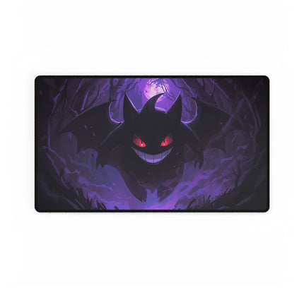 Ghost in Purple Forest, Spooky Fantasy Style Playmat, 24"X14" For Table Top Gaming, TCG Playmat, Magic Playmat, Gamer Gift, DND Accessory