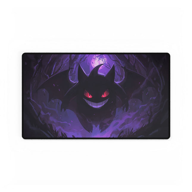 Ghost in Purple Forest, Spooky Fantasy Style Playmat, 24"X14" For Table Top Gaming, TCG Playmat, Magic Playmat, Gamer Gift, DND Accessory