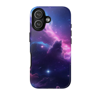 Phone Case with Galaxy Nebula Design, Tough Cases, Space Art Phone Cover, Cosmic Gift, Starry Sky, Unique Phone Accessory
