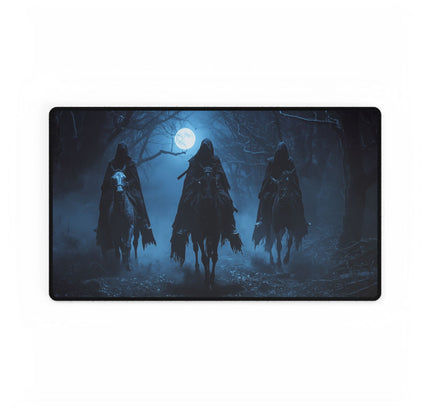 Dark Reaper Riders Playmat, Grim Fantasy, LOTR  Style Playmat, 24"X14" For Table Top Gaming, TCG Playmat, Gamer Gift, DND Accessory