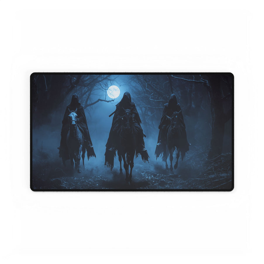 Dark Reaper Riders Playmat, Grim Fantasy, LOTR  Style Playmat, 24"X14" For Table Top Gaming, TCG Playmat, Gamer Gift, DND Accessory