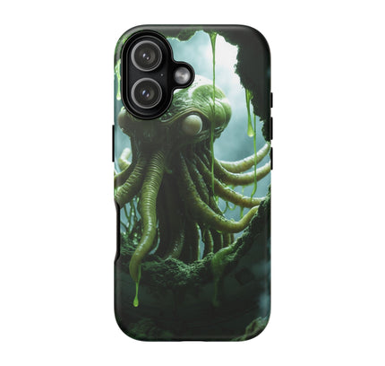 Phone Case with Cthulhu Monster Design, Tough Cases, Horror Art Phone Cover, Lovecraft Gift, Dark Fantasy, Unique Accessory