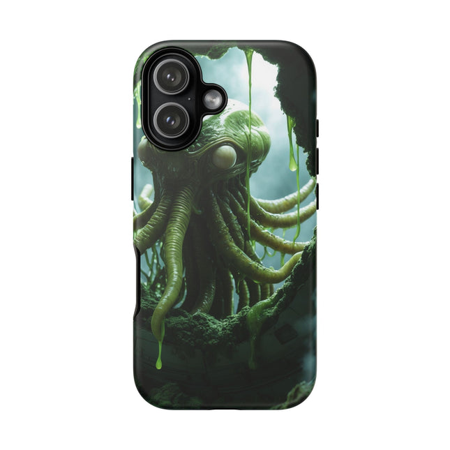 Phone Case with Cthulhu Monster Design, Tough Cases, Horror Art Phone Cover, Lovecraft Gift, Dark Fantasy, Unique Accessory