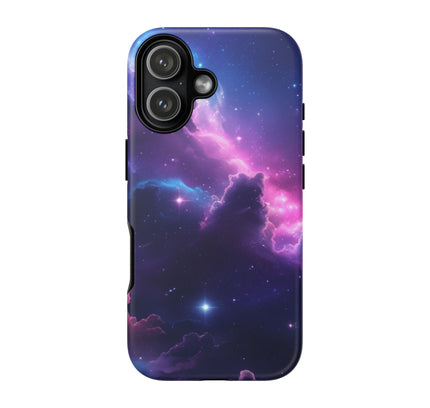 Phone Case with Galaxy Nebula Design, Tough Cases, Space Art Phone Cover, Cosmic Gift, Starry Sky, Unique Phone Accessory