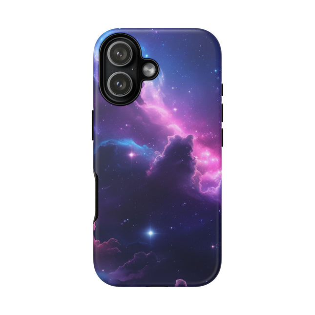 Phone Case with Galaxy Nebula Design, Tough Cases, Space Art Phone Cover, Cosmic Gift, Starry Sky, Unique Phone Accessory