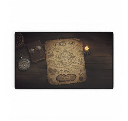 Thrors Map Playmat, 24"X14" For Table Top Gaming, TCG Playmat, Magic Playmat, Gamer Gift, DND Accessory